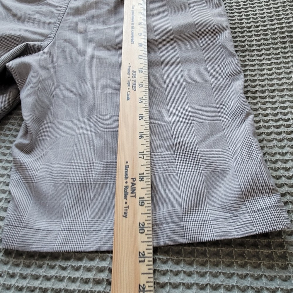 O'Neill Shorts Mens 32‎ Grey Glen Plaid Hybrid Walk Casual Flat Front Surf Skate - Picture 10 of 12